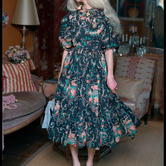 Selkie Night in Paris French Storybook Dress XXL NWT - Picture 12 of 12